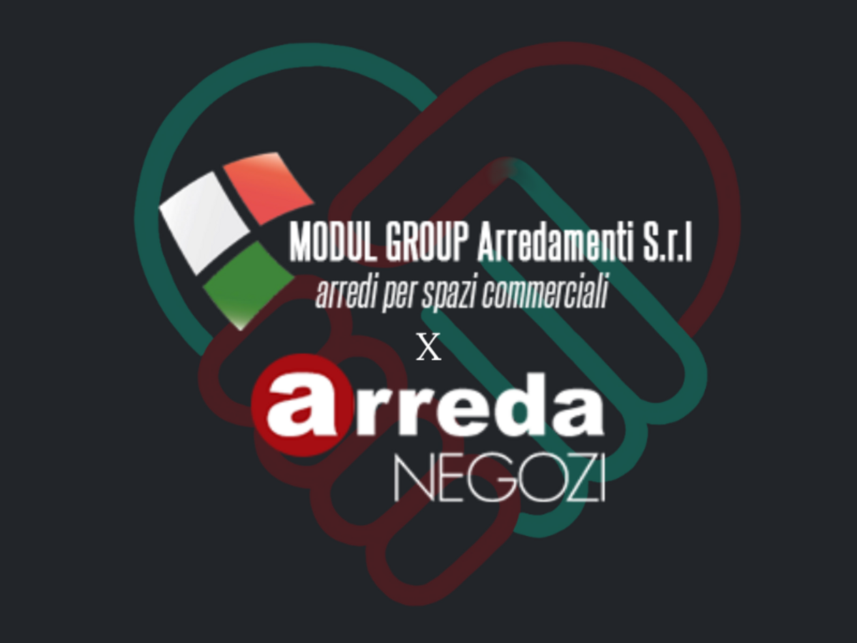 collaborazione modul group e arredanegozi